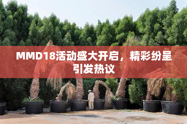 MMD18活动盛大开启，精彩纷呈引发热议