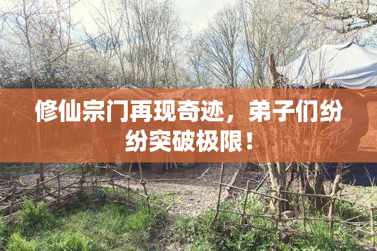 修仙宗门再现奇迹，弟子们纷纷突破极限！
