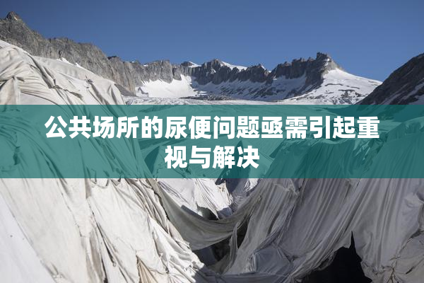 公共场所的尿便问题亟需引起重视与解决