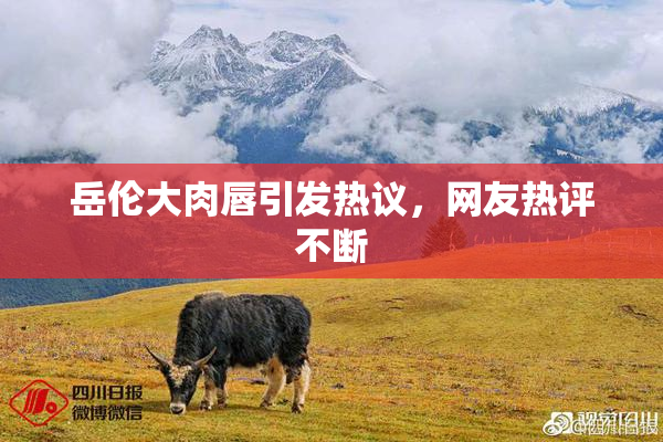 岳伦大肉唇引发热议，网友热评不断