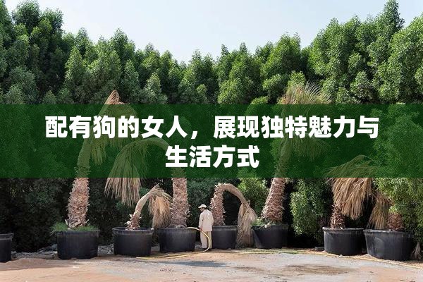 配有狗的女人，展现独特魅力与生活方式