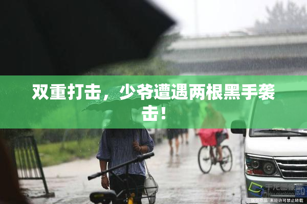 双重打击，少爷遭遇两根黑手袭击！