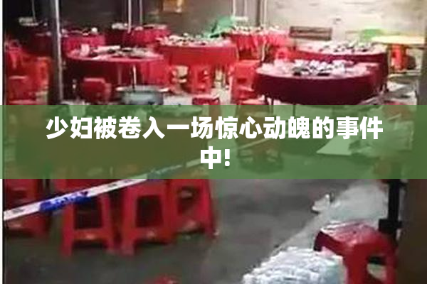 少妇被卷入一场惊心动魄的事件中!