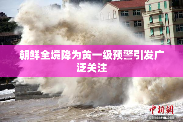 朝鲜全境降为黄一级预警引发广泛关注