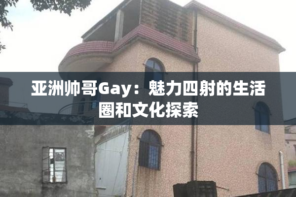 亚洲帅哥Gay：魅力四射的生活圈和文化探索