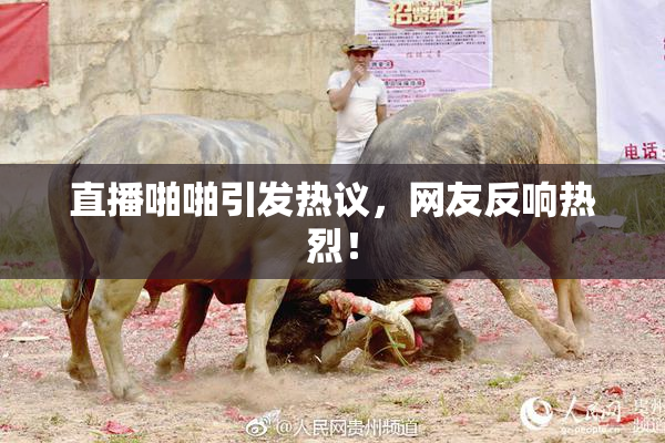 直播啪啪引发热议，网友反响热烈！
