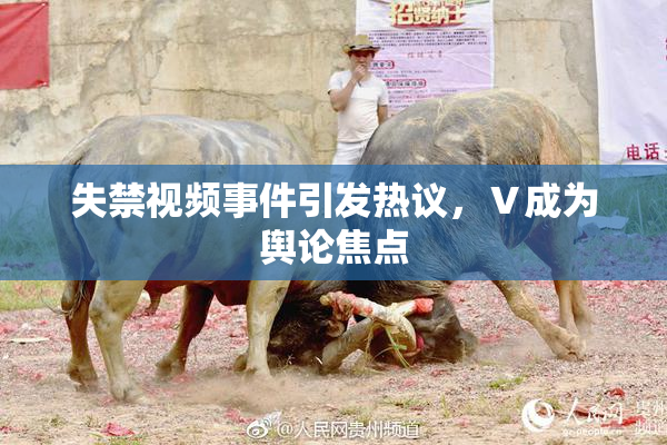 失禁视频事件引发热议，Ⅴ成为舆论焦点