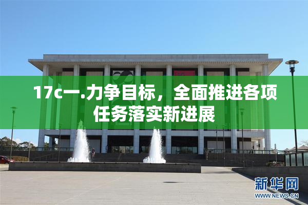 17c一.力争目标，全面推进各项任务落实新进展