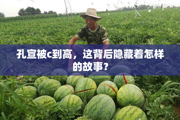 孔宣被c到高，这背后隐藏着怎样的故事？