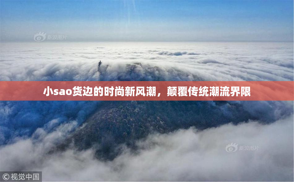 小sao货边的时尚新风潮，颠覆传统潮流界限