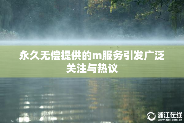 永久无偿提供的m服务引发广泛关注与热议