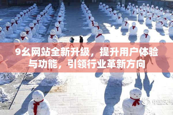 9幺网站全新升级，提升用户体验与功能，引领行业革新方向