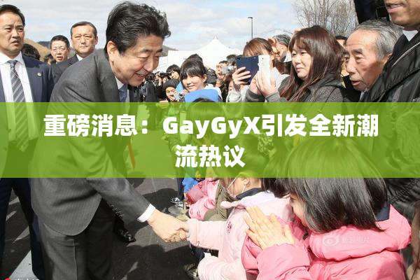 重磅消息：GayGyX引发全新潮流热议