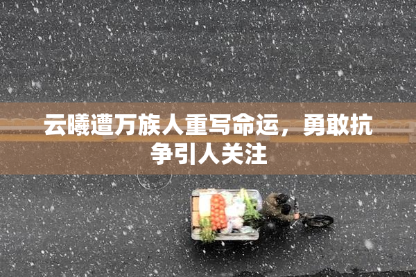 云曦遭万族人重写命运，勇敢抗争引人关注