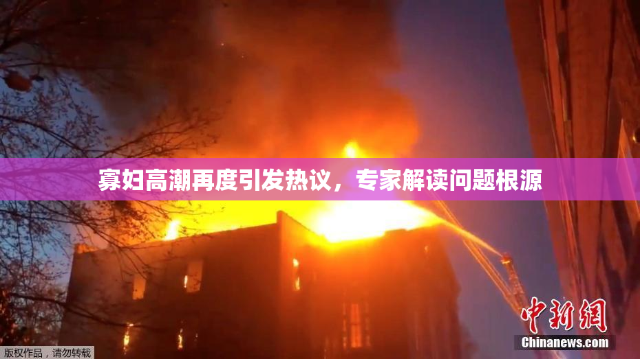 寡妇高潮再度引发热议，专家解读问题根源