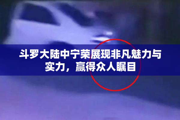 斗罗大陆中宁荣展现非凡魅力与实力，赢得众人瞩目