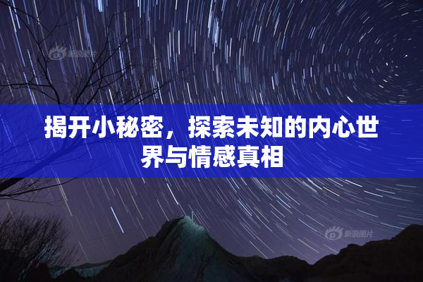 揭开小秘密，探索未知的内心世界与情感真相