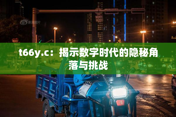 t66y.c：揭示数字时代的隐秘角落与挑战