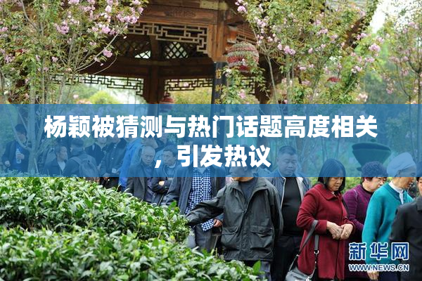 杨颖被猜测与热门话题高度相关，引发热议