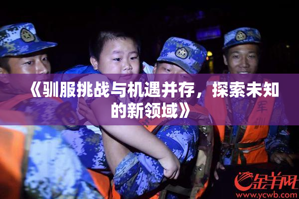 《驯服挑战与机遇并存，探索未知的新领域》