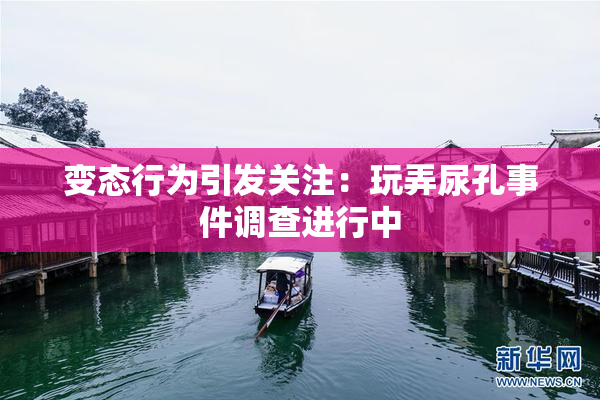变态行为引发关注：玩弄尿孔事件调查进行中