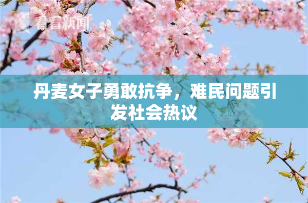 丹麦女子勇敢抗争，难民问题引发社会热议