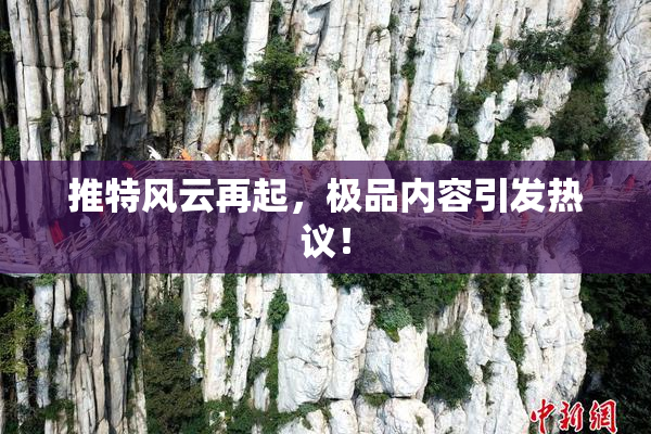 推特风云再起，极品内容引发热议！