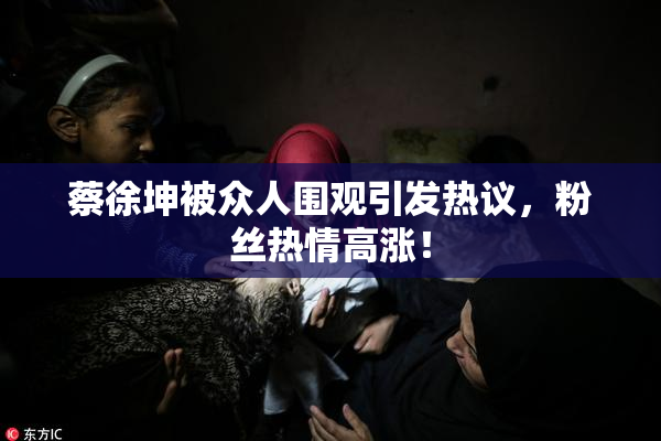 蔡徐坤被众人围观引发热议，粉丝热情高涨！