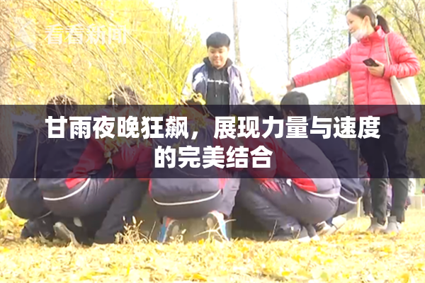 甘雨夜晚狂飙，展现力量与速度的完美结合
