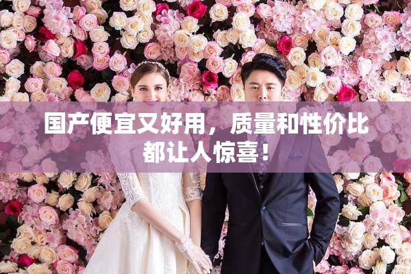 国产便宜又好用，质量和性价比都让人惊喜！