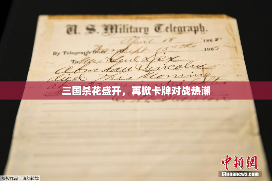 三国杀花盛开，再掀卡牌对战热潮