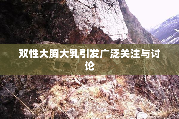 双性大胸大乳引发广泛关注与讨论