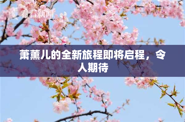 萧薰儿的全新旅程即将启程，令人期待