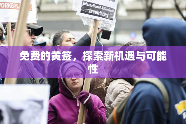 免费的黄签，探索新机遇与可能性