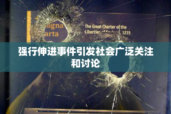 强行伸进事件引发社会广泛关注和讨论