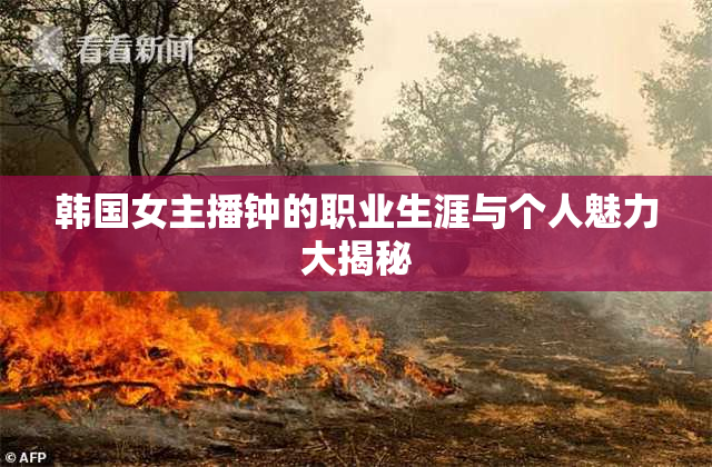 韩国女主播钟的职业生涯与个人魅力大揭秘