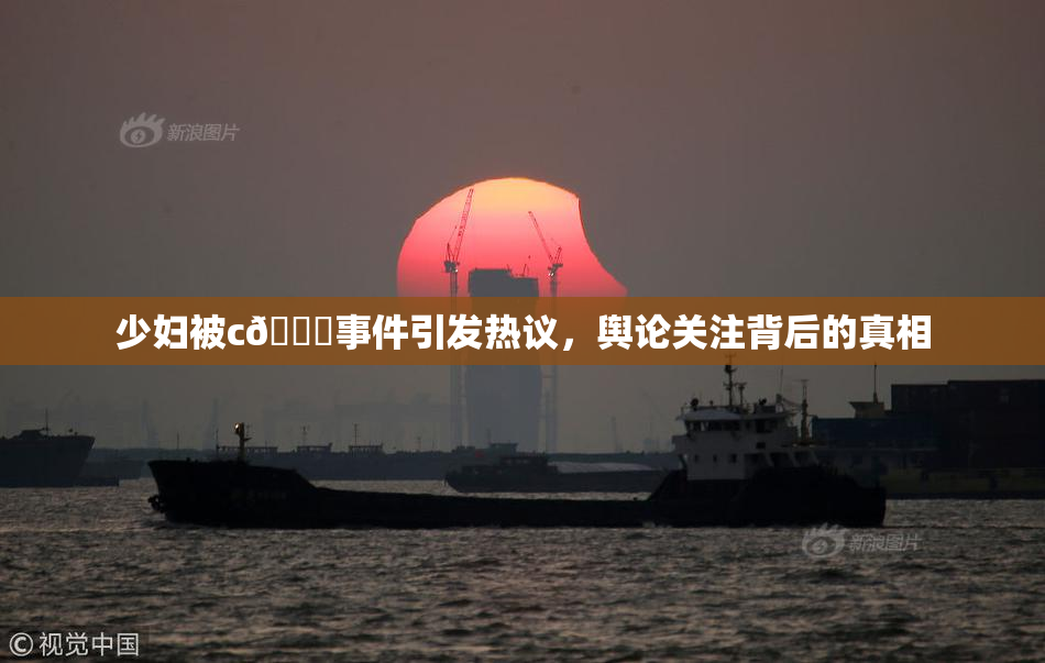 少妇被c🔞事件引发热议，舆论关注背后的真相
