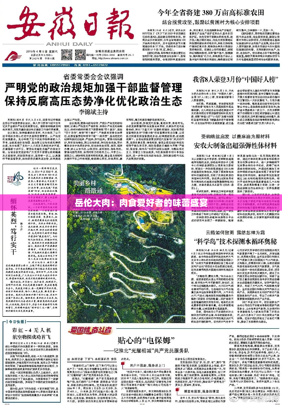 岳伦大肉：肉食爱好者的味蕾盛宴