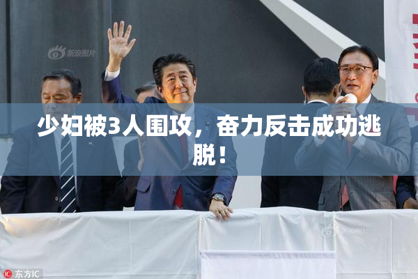少妇被3人围攻，奋力反击成功逃脱！