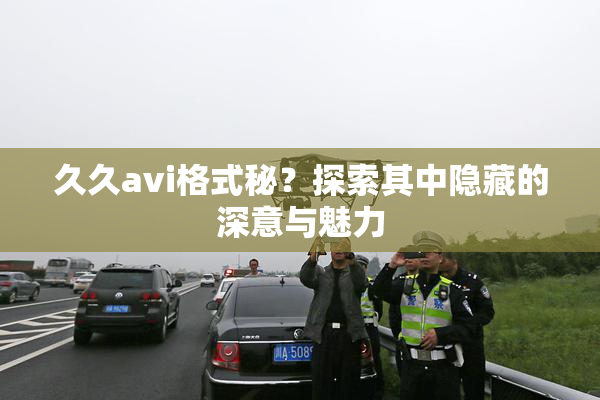 久久avi格式秘？探索其中隐藏的深意与魅力