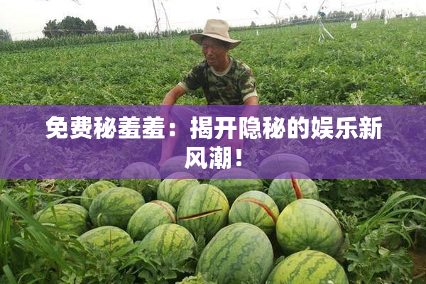 免费秘羞羞：揭开隐秘的娱乐新风潮！