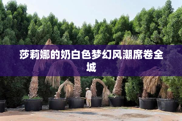 莎莉娜的奶白色梦幻风潮席卷全城
