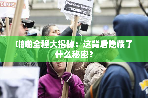啪啪全程大揭秘：这背后隐藏了什么秘密？