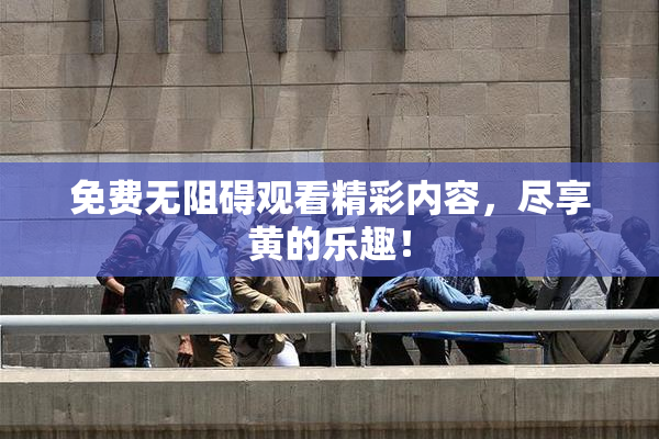 免费无阻碍观看精彩内容，尽享黄的乐趣！