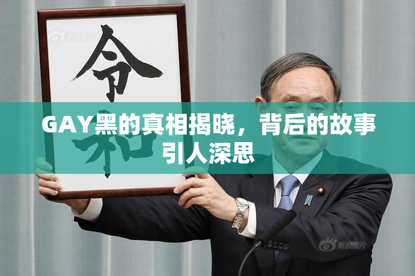 GAY黑的真相揭晓，背后的故事引人深思