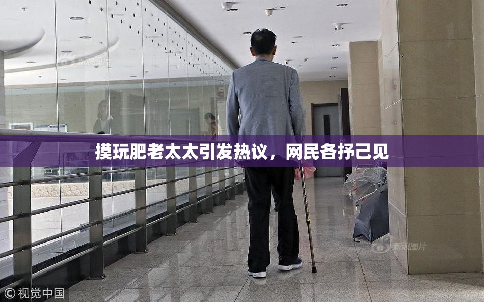 摸玩肥老太太引发热议，网民各抒己见