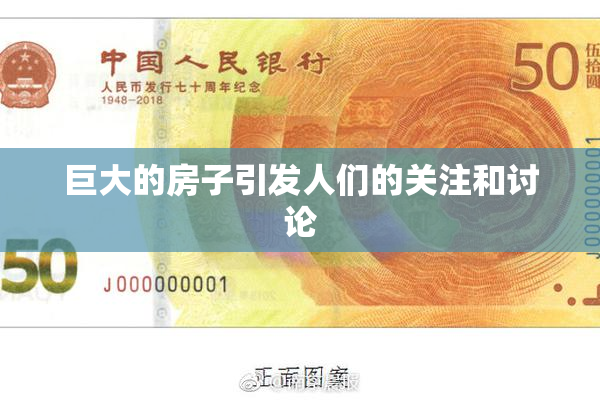 巨大的房子引发人们的关注和讨论