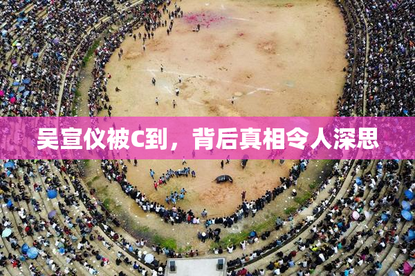 吴宣仪被C到，背后真相令人深思