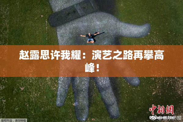 赵露思许我耀：演艺之路再攀高峰！