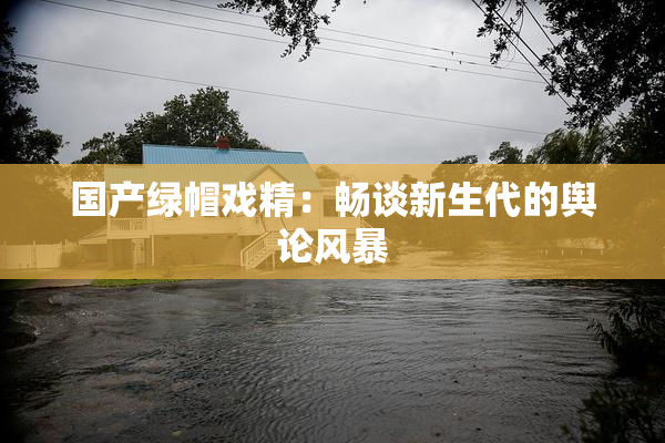 国产绿帽戏精：畅谈新生代的舆论风暴